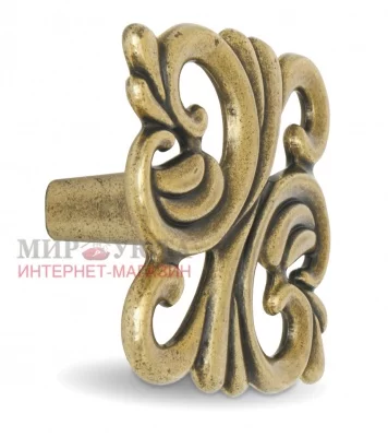 Ручка-кнопка 32мм бронза Орваль: WPO.707.032.00A8