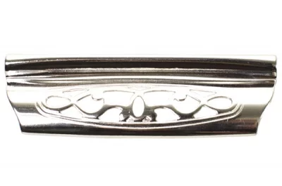 Ручка-скоба 96мм, отделка серебро