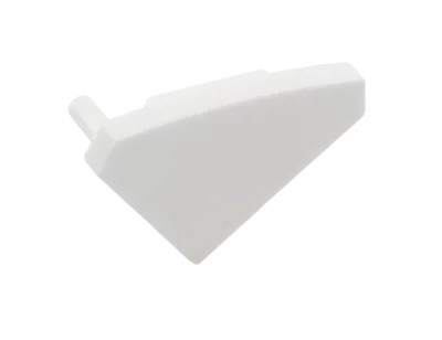 GTV: Заглушка для профиля углового-накладного PA-GLAXNKKT... - цвет белый (цена за 10шт.): PA-ZASGLAXNKKT-10