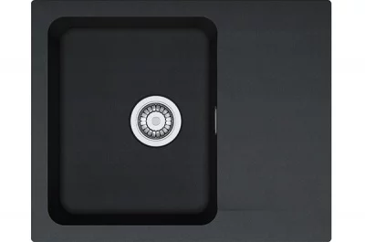 Мойка Orion OID 611-62, цвет оникс, выпуск 3,5", вентиль-автомат, скрытый перелив, сифон в комплекте Мойка Orion OID 611-62, цвет оникс, выпуск 3,5", вентиль-автомат, скрытый перелив, сифон в комплекте