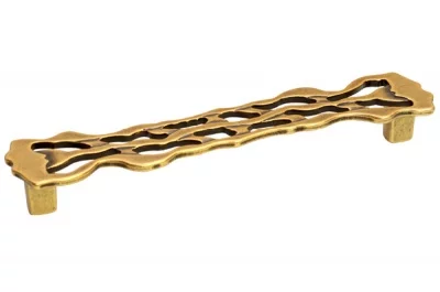 Ручка-скоба 160мм, отделка бронза античная французская