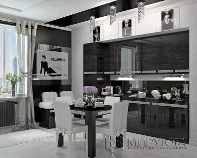 Кухня «Бриллиантовый ворон»