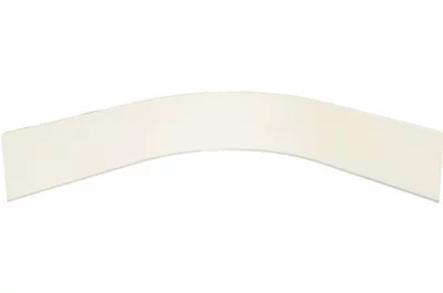 10 Закругление универсальное для цоколя ПВХ Н.150, ваниль