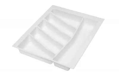 Ёмкость в базу 450 для столовых приборов, цвет белый матовый