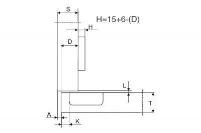 PracticAL Петля 165" накладная PracticAL Петля 165" накладная
