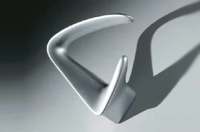 Вешалка, отделка алюминий