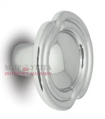 Ручка-кнопка D31мм хром: 2044.10