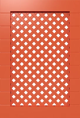 Фасад с решеткой, коллекция Техно