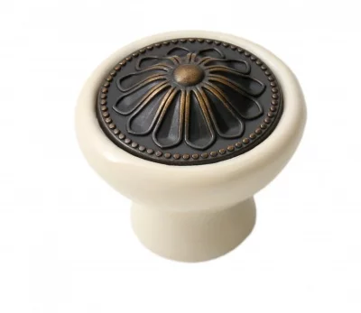 Boyard: Ручка мебельная CERAMICA RC107AB.4/W