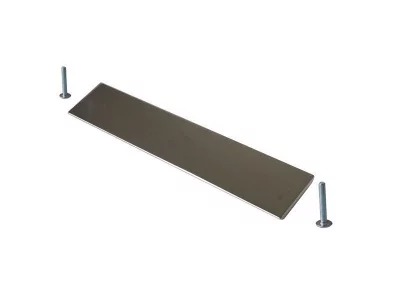 Профиль-ручка 160мм, шлифованный никель