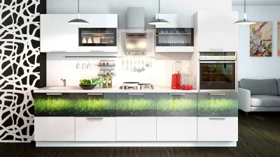 Кухонный гарнитур длиной - 300 см (с пеналом ПБ)