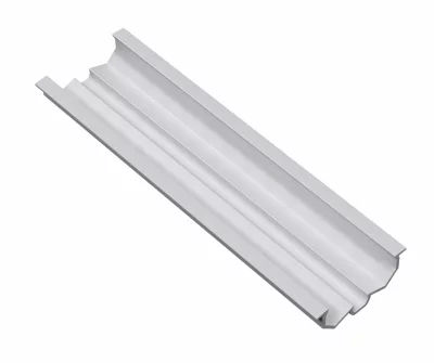 GTV: Алюминиевый профиль GLAX угловой, с регулировкой угла свещения, (цена за 2 метра) - внутренняя часть PA-GLAXREG2-AL