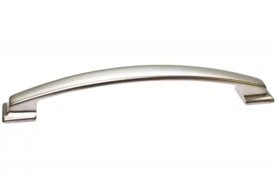 Ручка-скоба 160мм, отделка никель матовый