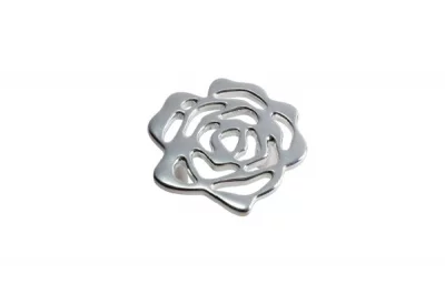 Ручка-скоба 32мм, отделка серебро