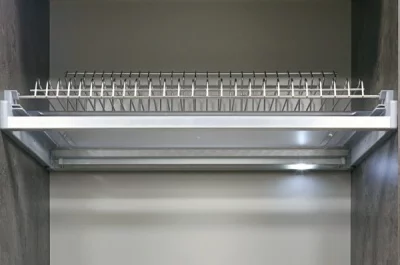 Комплект светильников LED для сушек в базу 600, 4200K, отделка алюминий