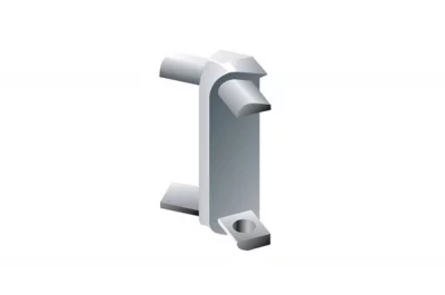 Угол 135" внутренний для столешниц Н40, алюминий анодированный