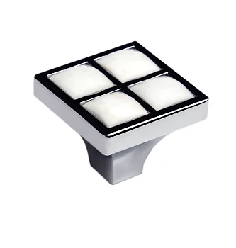 Boyard: Ручка мебельная CRYSTAL RC411CP/CrW.4