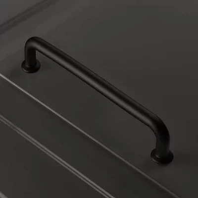 GTV: Ручка NORD L-192, черный матовый: UZ-NORD-192-20M