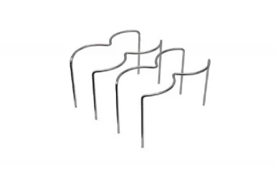 Набор держателей для 4 бутылок, отделка хром глянец