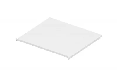 Защитный экран под варочную панель, для тумбы шириной 600мм из 16ДСП, отделка белый бархат (матовый)