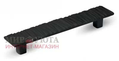 Ручка-скоба 128мм черный глянец: 369C.128.51