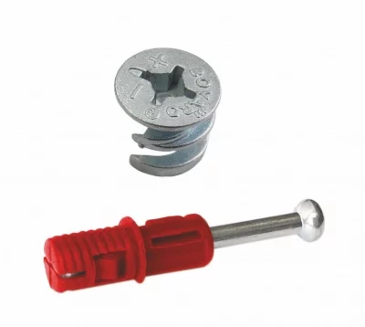 Boyard: Эксцентрик 15х12мм, дюбель быстр. монт. d=8мм ST01/52/6/RdZn/01