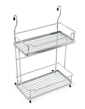 Boyard: Полка навесная 2-яр. форма B (282*172*431) SRK201/CP