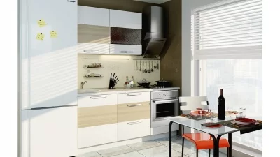 Кухонный гарнитур длиной - 180 см (со шкафом НБ)