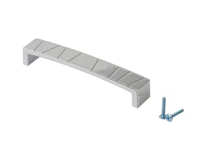 Ручка-скоба 160мм FIRMAX, металл, хром