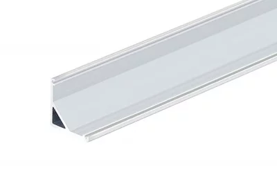 Профиль 1616 для LED подсветки накладной, L=2000 мм, отделка алюминий