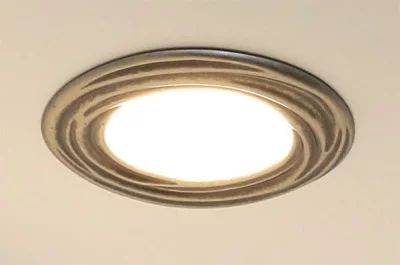 Светильник LED Hypnose, 3.4W/12V, 3000K, отделка олово античное