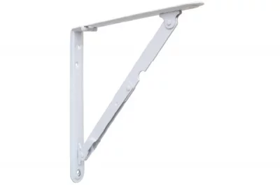 Менсолодержатель складной, L=200мм, отделка белая: MN188.200.51.CNF