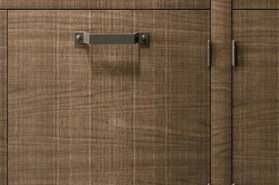 Петля декоративная Evolve 250, отделка железо черное винтаж