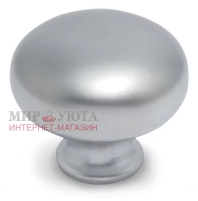 Ручка-кнопка D32мм хром матовый: GP1608