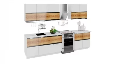 Кухонный гарнитур длиной - 300 см