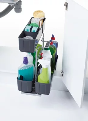 Kessebohmer: Контейнер для хозпринадлежностей «Клининг АГЕНТ» отделка - титан. Kessebohmer: Контейнер для хозпринадлежностей «Клининг АГЕНТ» отделка - титан.