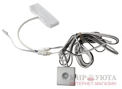 TOUCH ME Выключатель сенсорный диммируемый с подсветкой, врезной, цвет серебро, 12/24V, 30/60W: LSA-DIM-TOUCHME