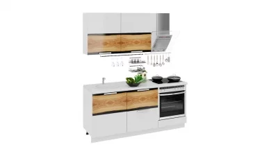 Кухонный гарнитур длиной - 180 см (со шкафом НБ)