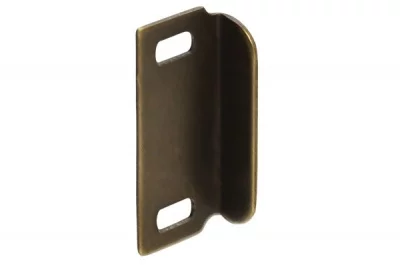 Ответная планка угловая, отделка бронза античная