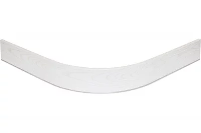 14 Закругление универсальное для цоколя ПВХ Н.100, ясень структурный