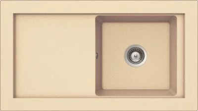 Schock: 700211 Мойка Domus 45D Cristalite, Цвет: лунный камень