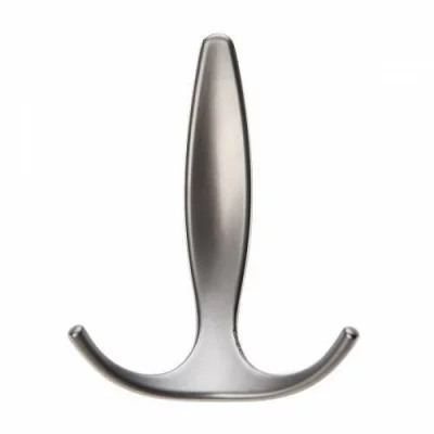GTV: Мебельный крючок E-018, алюминий WZ-E-018-05