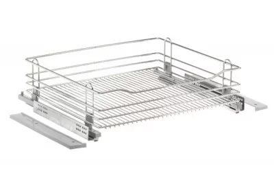 Сетка выкатная с доводчиком Blumotion в базу 600, Н=170, с креплением к фасаду