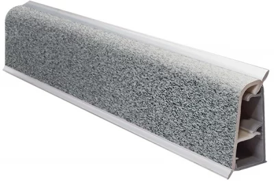 084.Бортик овальный L=4000, гранит сибирский