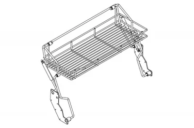 Полка-сушка одноуровневая 900, c лифтовым механизмом
