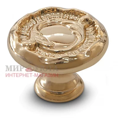 Ручка-кнопка D30мм золото: WPO.2032.030.00GP