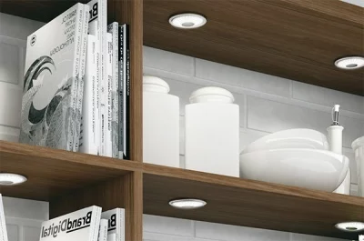 Светильник LED Orbita, 3W/12V, 4500K, отделка под алюминий