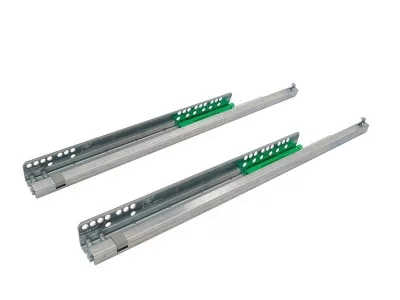 Бутылочница FGV в базу 200мм левая,глубиной 500мм, направляющие EXCEL, плавная доводка, хром