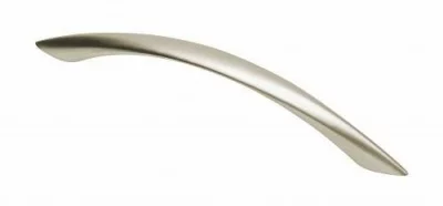 Ручка мебельная GTV UZ-01, C=128 мм, сатин GTV UZ-01-128-02