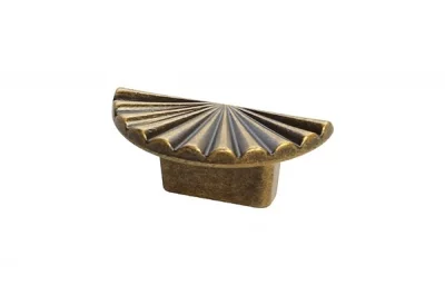 Ручка-кнопка, отделка бронза "Флоренция"